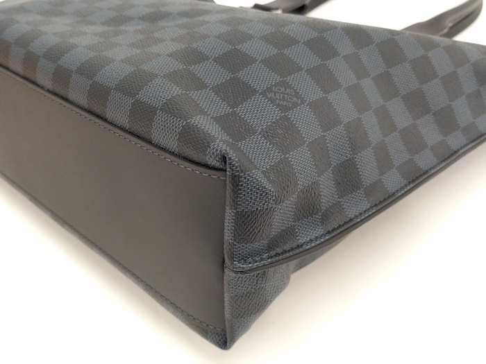 LOUISVUITTON бегемот Voyage Damier кобальт большая сумка N41397