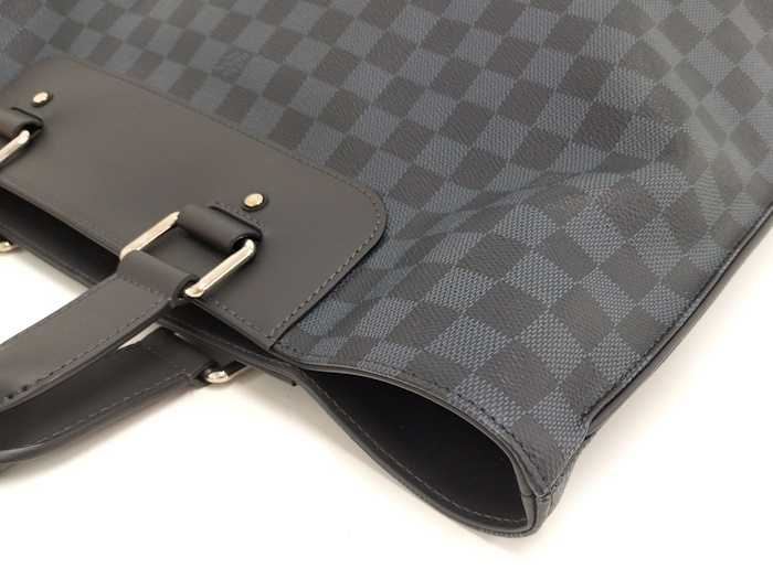 LOUISVUITTON бегемот Voyage Damier кобальт большая сумка N41397