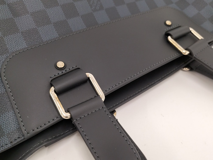 LOUISVUITTON бегемот Voyage Damier кобальт большая сумка N41397