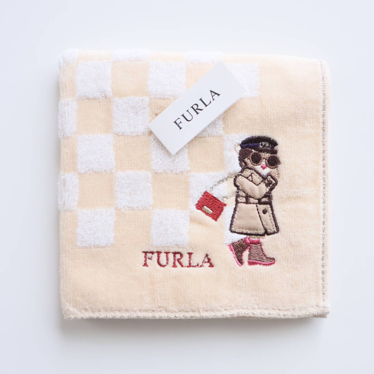 # не использовался FURLA Furla полотенце носовой платок B#