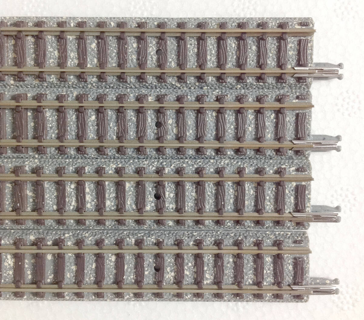 TOMIX 1021 S140(F) 直線線路 4本セット 中古品 その2 清掃走行確認_画像2