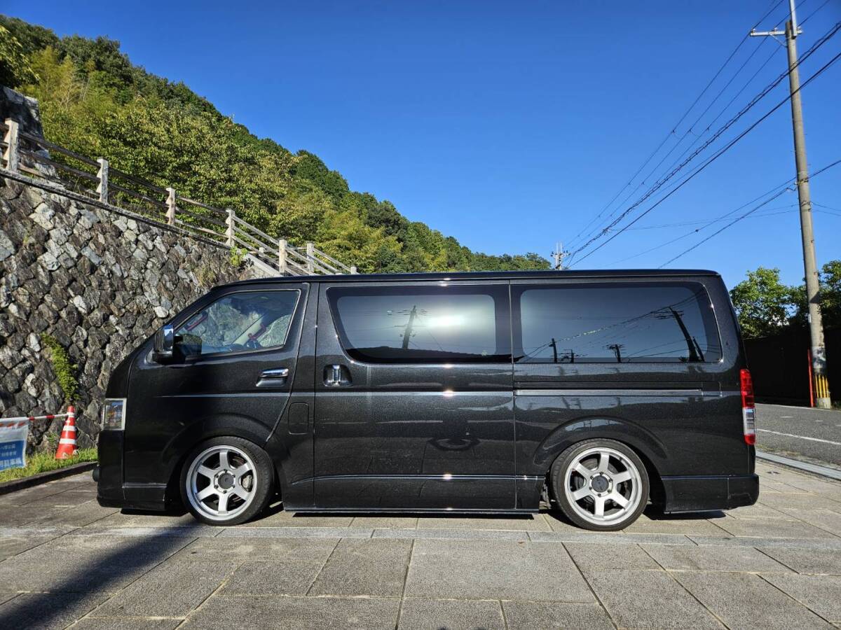 ３型・ハイエース・レジアスエース・軽油・４型顔面・４．５インチダウン・玄武部品多数・過走行ですがメンテナンス多数・検査受けたて_4