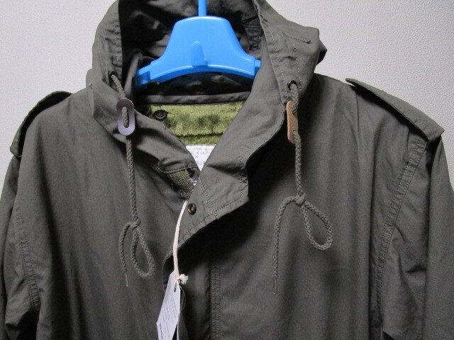 定価18800円！新品！HOUSTON M-51 PARKA・XS・OD（ヒューストンM-1951シェルパーカーライナー付きモッズコート踊る大捜査線青島コート）_画像2