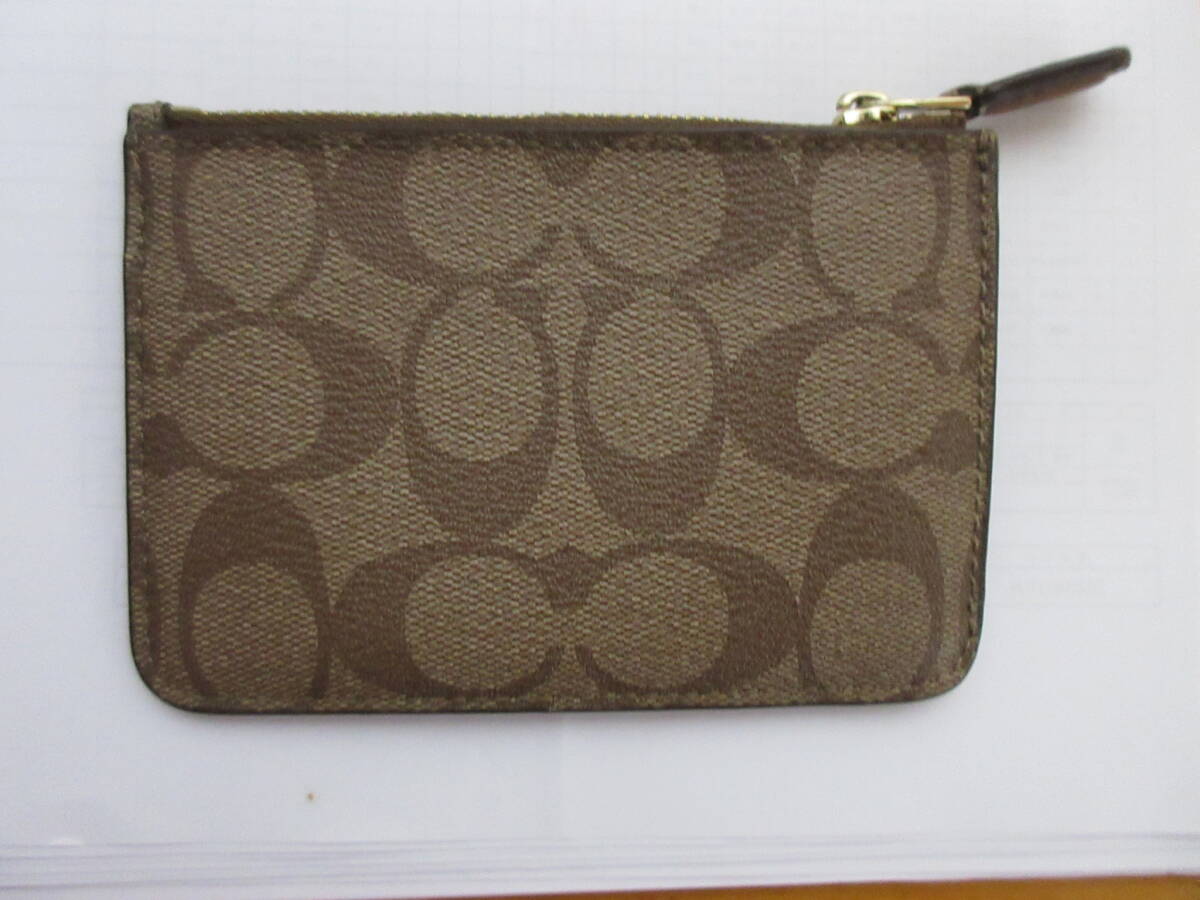 中古品　コーチ　小銭入れ_画像2