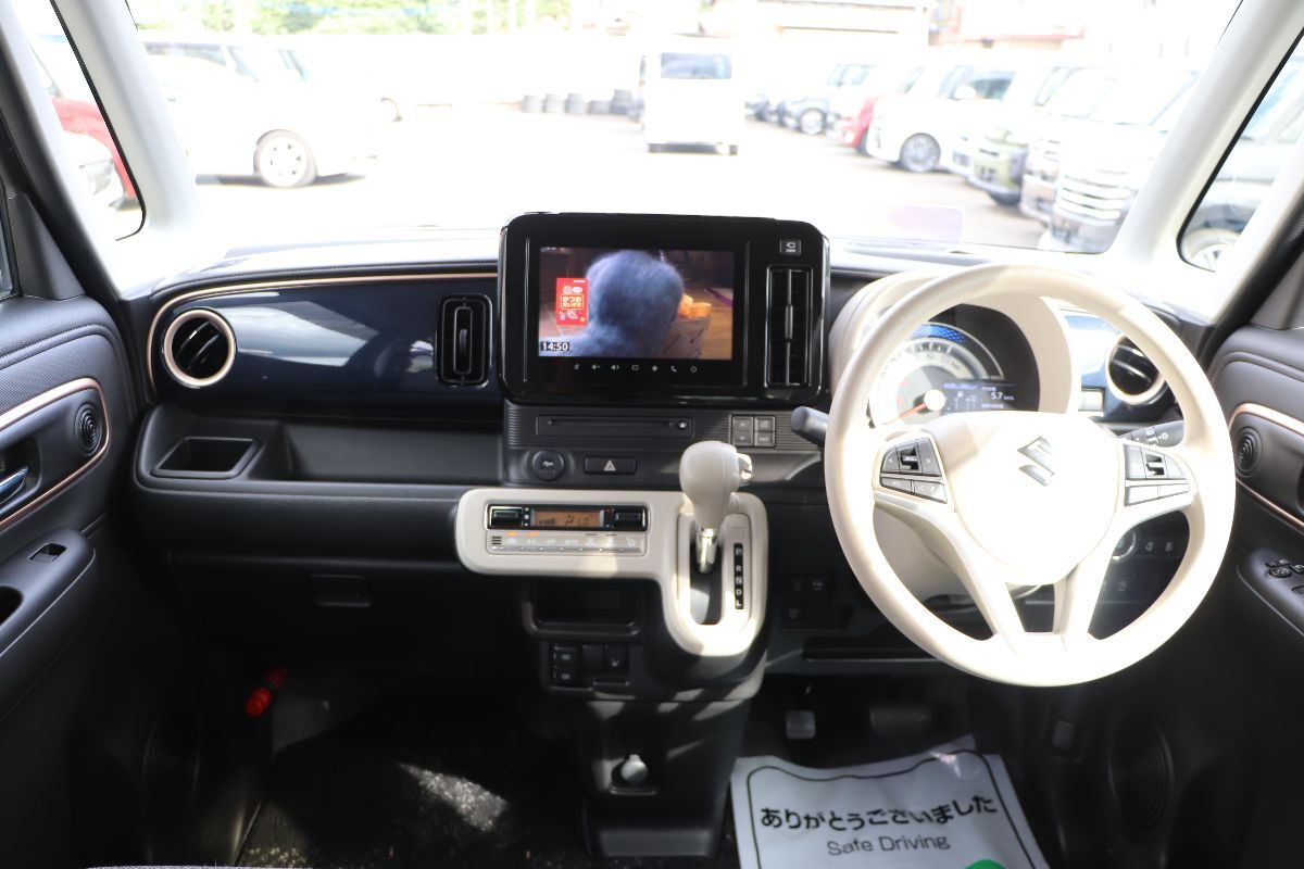 最上級グレード HYBRID X セーフティプラスパッケージ、全方位モニター付メモリーナビ装着車 ヘッドアップディスプレイ ワゴンRスマイル_画像9