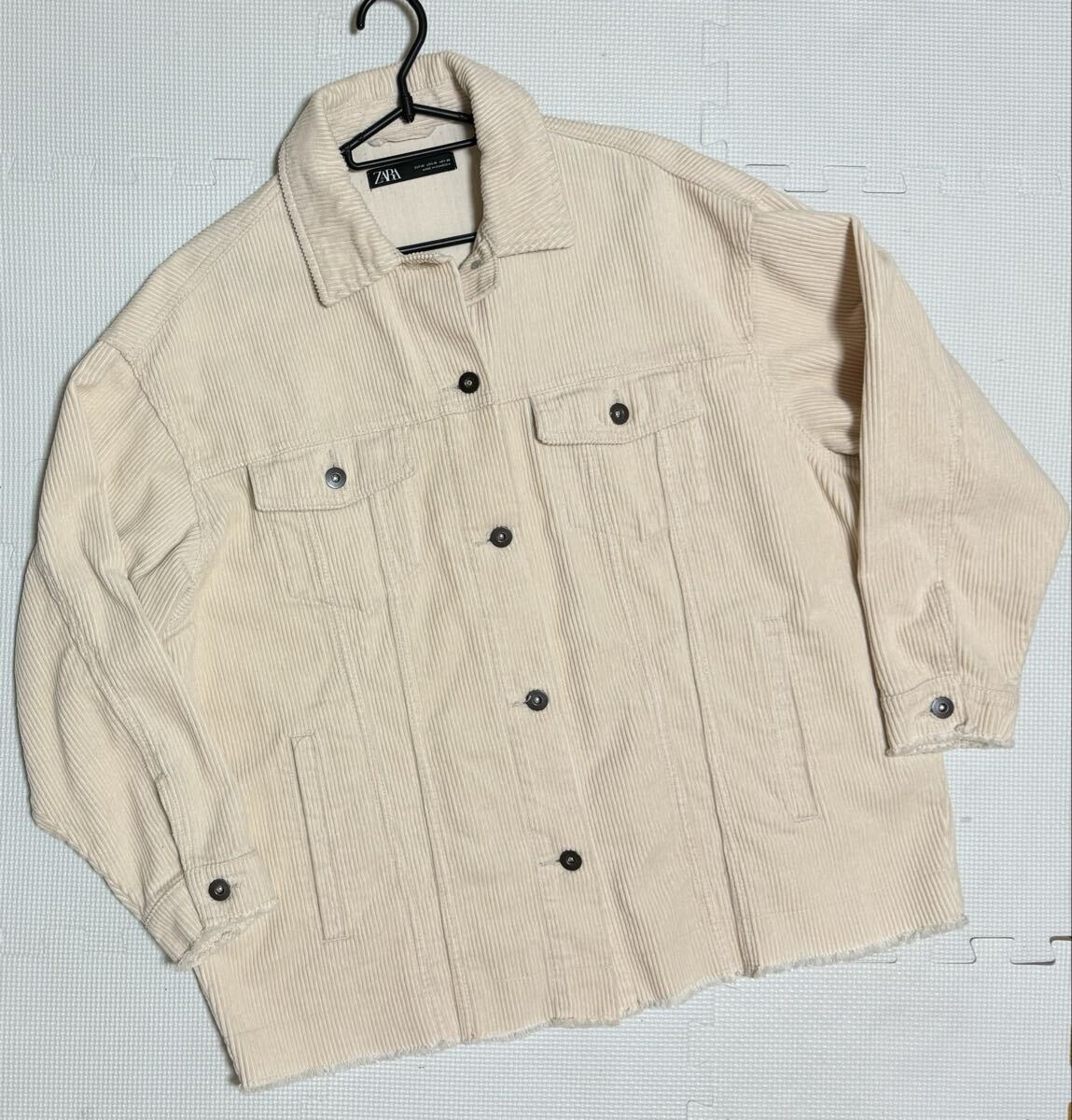 ZARA ザラ　コーデュロイジャケット　メンズM 【YLF-209】_画像1