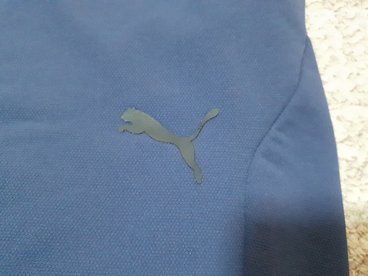 ★完売品 PUMA ゴルフ ZIP 3D テーパード パンツ 裏起毛 フルストレッチ サイズM USED 送410円★_画像7