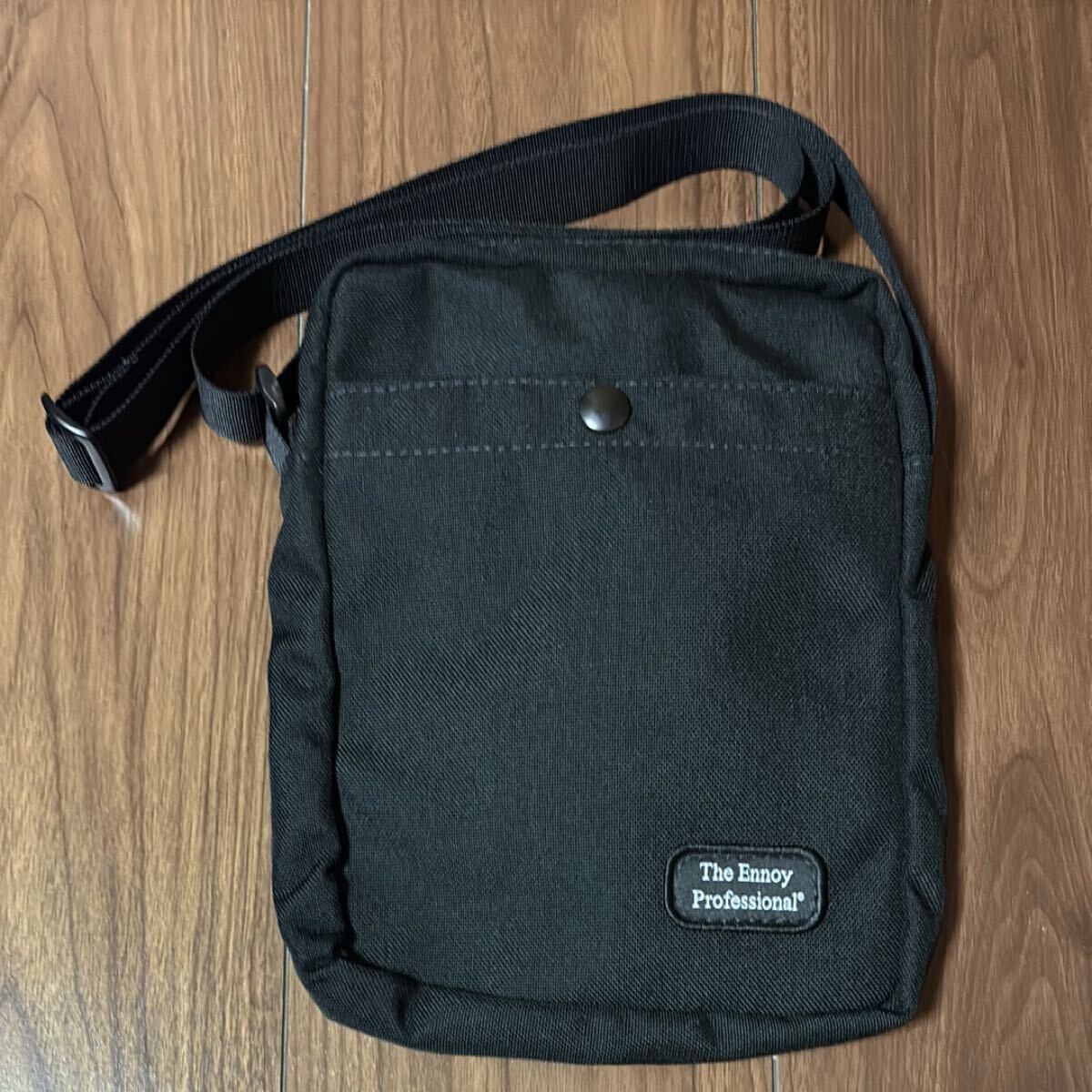 【新品未使用】ENNOY Shoulder Bag Black エンノイ ショルダーバッグ_画像1