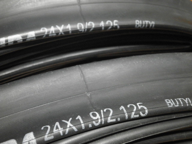 2本セット　KENDA ケンダ　24インチ チューブ　米式 24x1.9～2.125　未使用　OLD MTB　オールドBMX などに_画像2