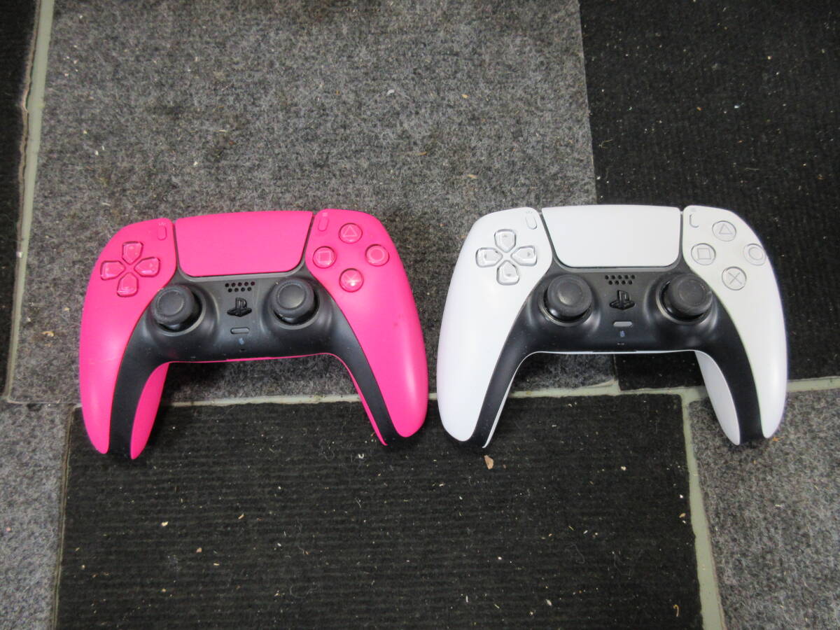 棚13・A981 SONY CFI-ZCT1J PS5 プレステ5 ワイヤレスコントローラー 2点セット_画像1