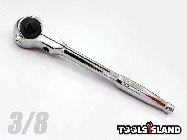 【SALE】 3/8 ラウンド ヘッド フレックス ラチェット レンチ 72ギア TH267_画像1