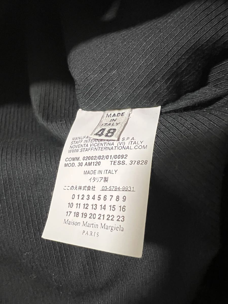 【ここのえタグ】Maison Martin Margiela 09AW 10Line Navy Wool Men's Peacoat - Size 48 マルジェラ Pコート ウール 紺 ネイビー_画像8