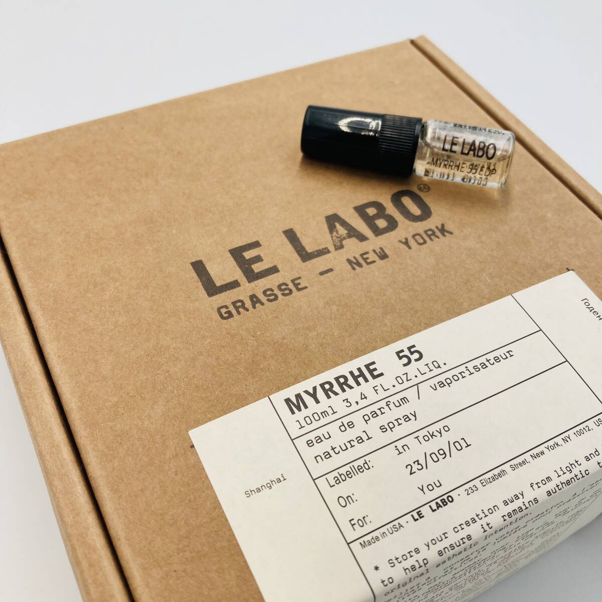 LELABO ルラボ ミルラ55 EDP 香水 お試し サンプル_画像2