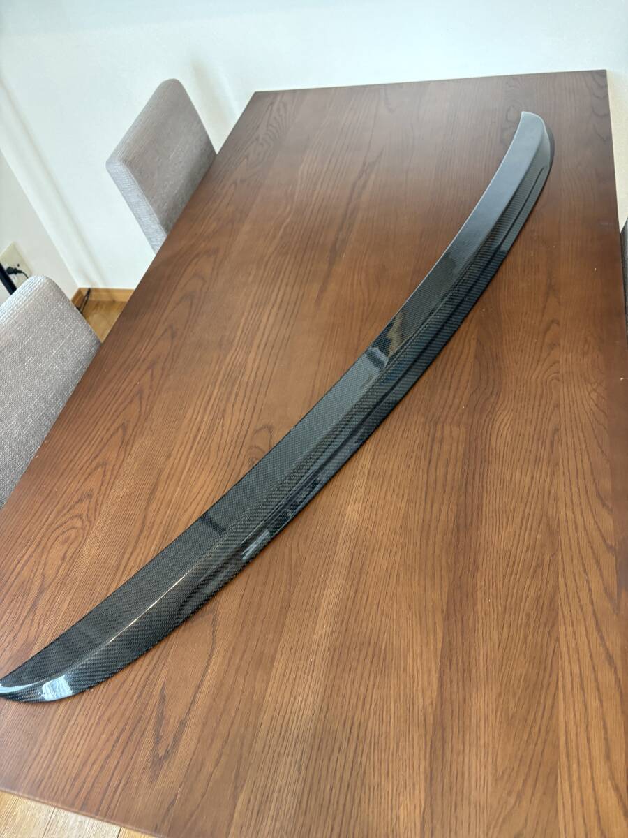 美品☆BMW☆リアルカーボン☆トランクスポイラー☆ E60☆M5ルック☆5シリーズ☆セダン_画像1