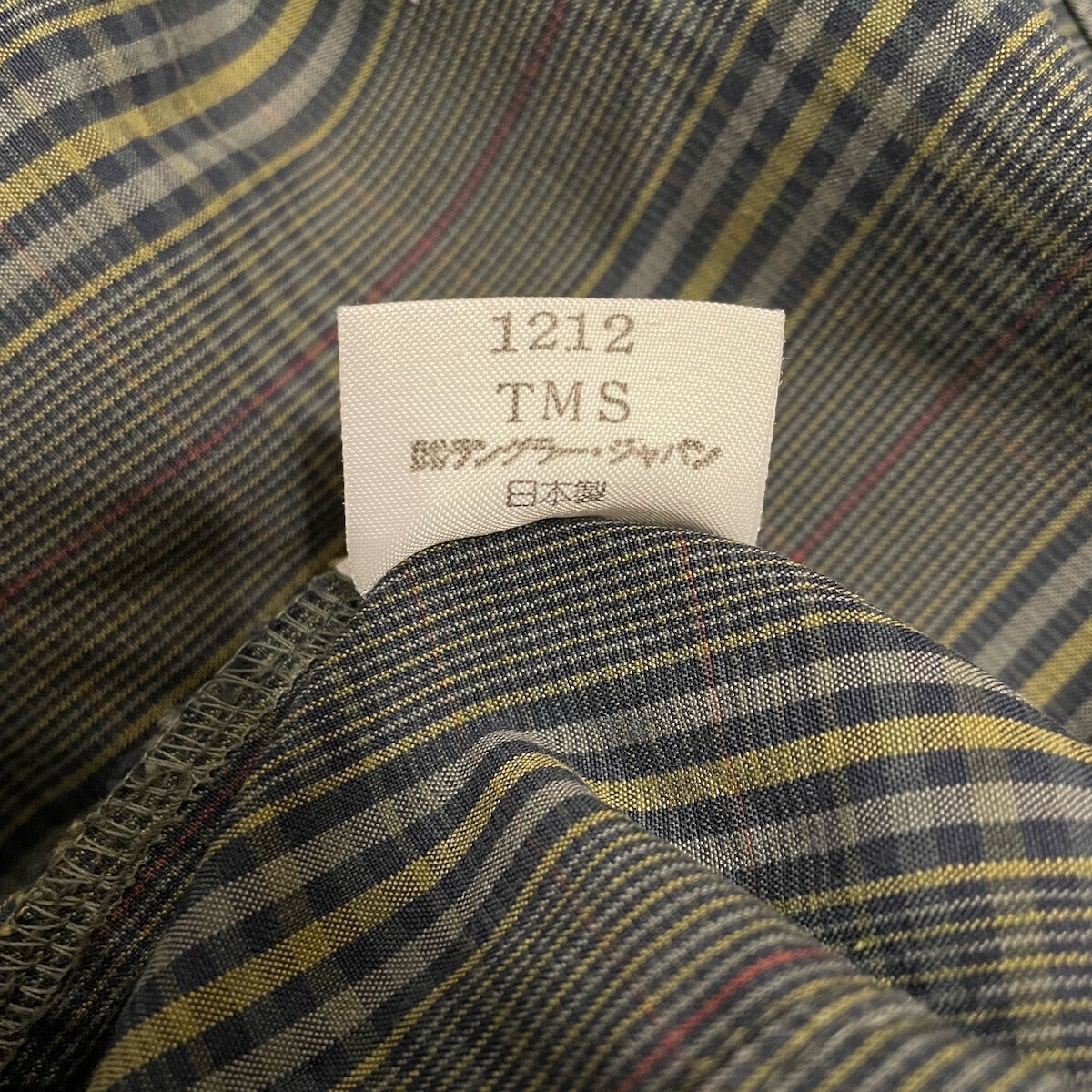 アーカイブ! 90s 日本製 Wrangler ラングラー ヴィンテージ チェック柄 ドリズラージャケット スイングトップ グレー M メンズ 古着 希少_画像8