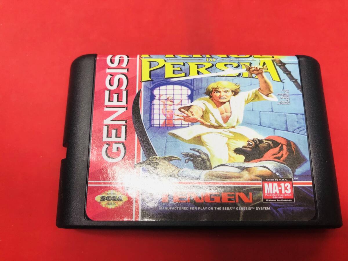 プリンスオブペルシャ Prince Of Persia 16 bit SEGA MD ジェネシス 同梱可！即決！大量出品中！！ 海外版_画像1