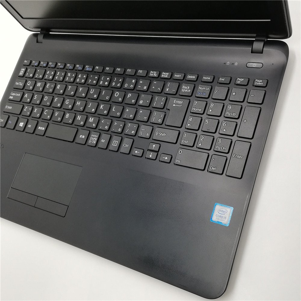 1円~ Wi-Fi有 高速SSD搭載 中古ノートパソコン SONY VAIO VJPH11C11N Core i5 7300HQ 8GB DVDマルチ 無線LAN Windows11 Office済 即使用可_画像3