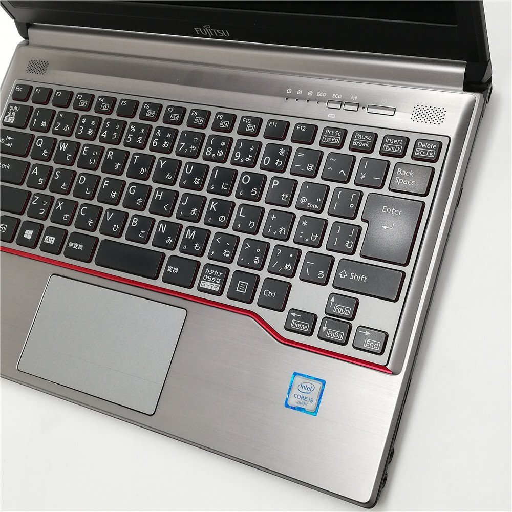 1円~ Wi-Fi有 高速SSD搭載 中古ノートパソコン 富士通 E736/P Core i5 6300U 8GB DVDマルチ 無線LAN Bluetooth カメラ Windows11 Office済_画像3
