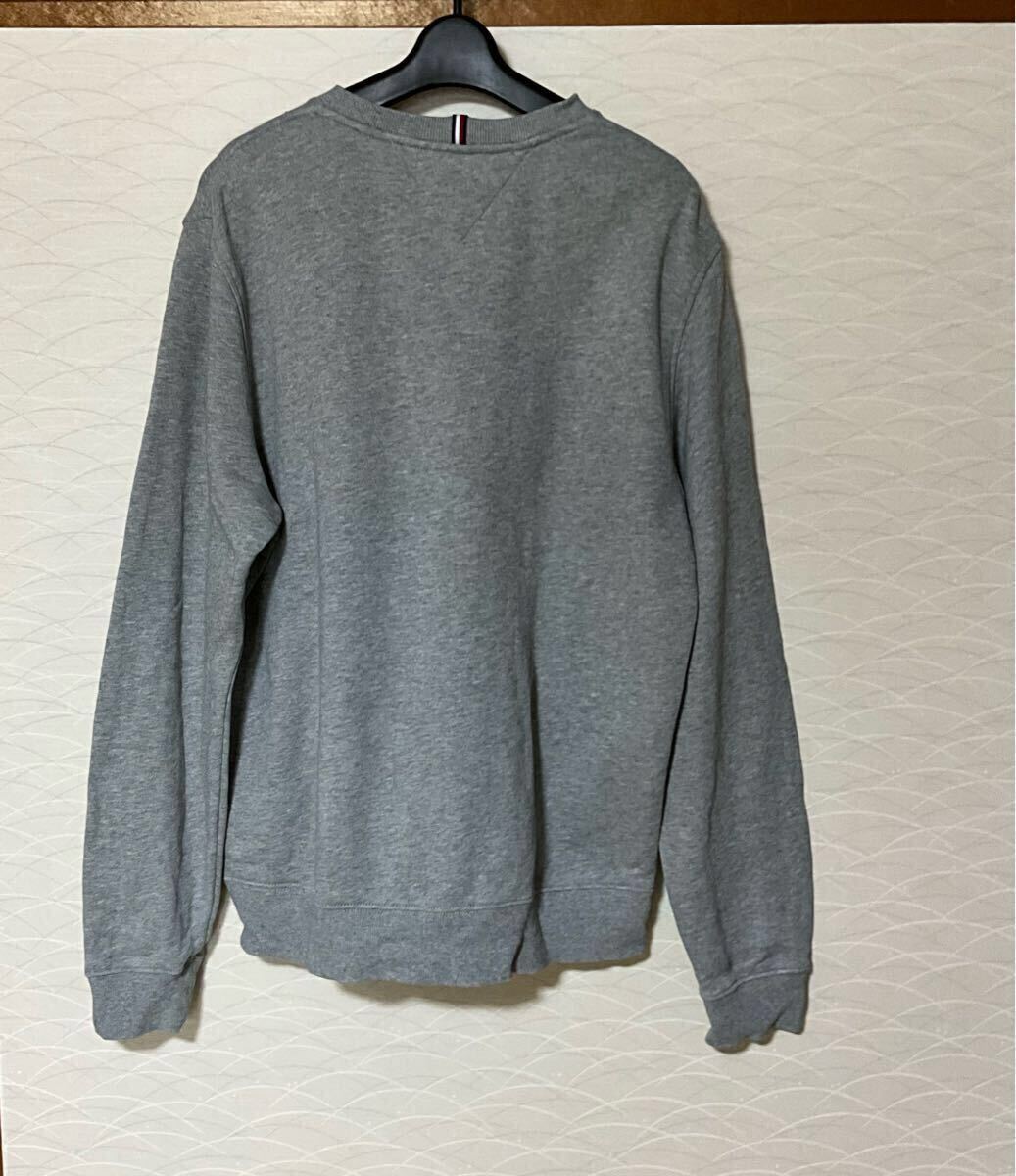 TOMMYHILFIGER トレーナー グレー 長袖　Lサイズ　　_画像5