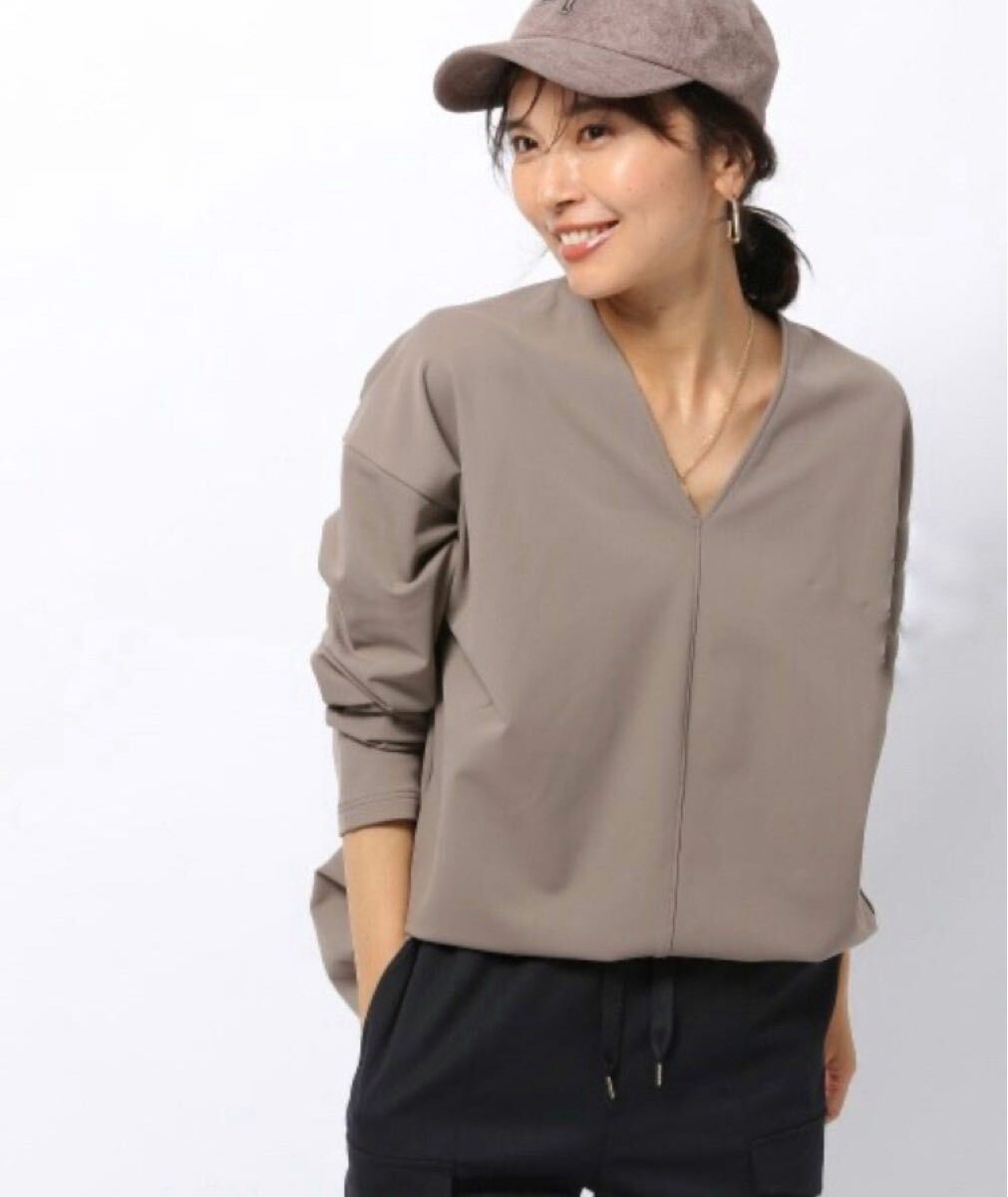 ほぼ新品*BARNYARDSTORMハイテンションVネックプルオーバー裏起毛k_画像4