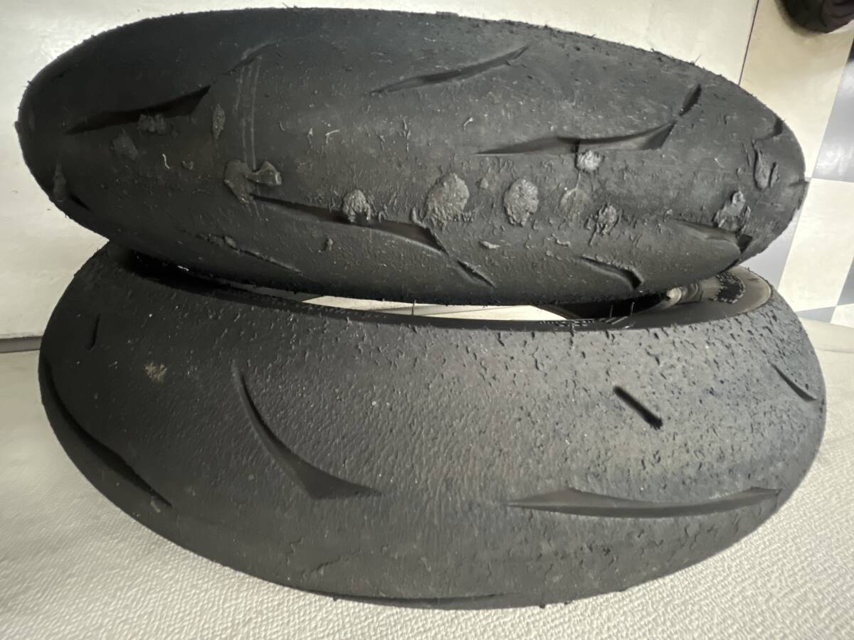 ブリヂストン RS10 110/70R17 140/70R17 中古タイヤ 横浜市都筑区_画像1