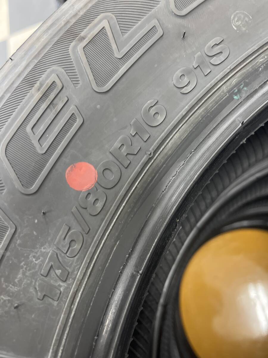 ブリヂストン DUELER H/L 352 175/80R16 91S ジムニー 走行500キロ 5本セット 横浜市都筑区_画像6