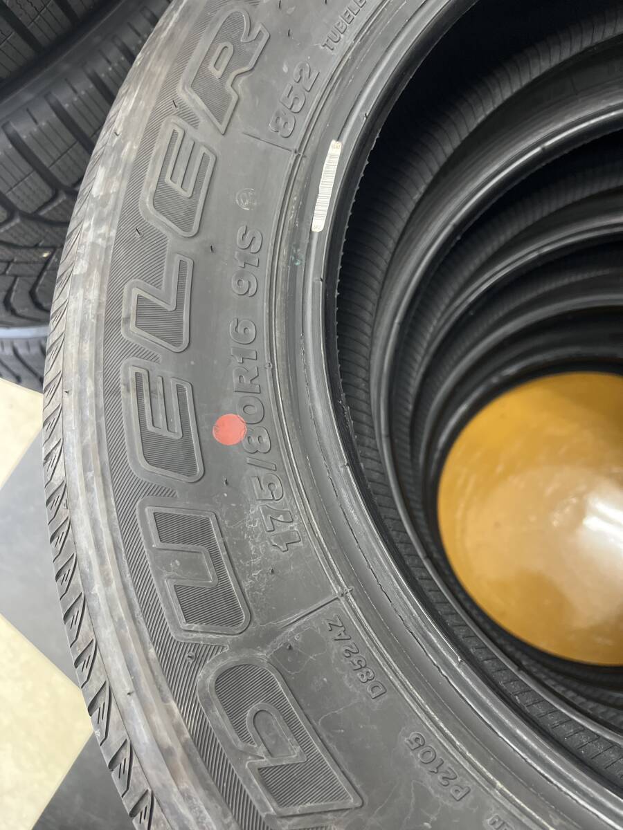 ブリヂストン DUELER H/L 352 175/80R16 91S ジムニー 走行500キロ 5本セット 横浜市都筑区_画像7