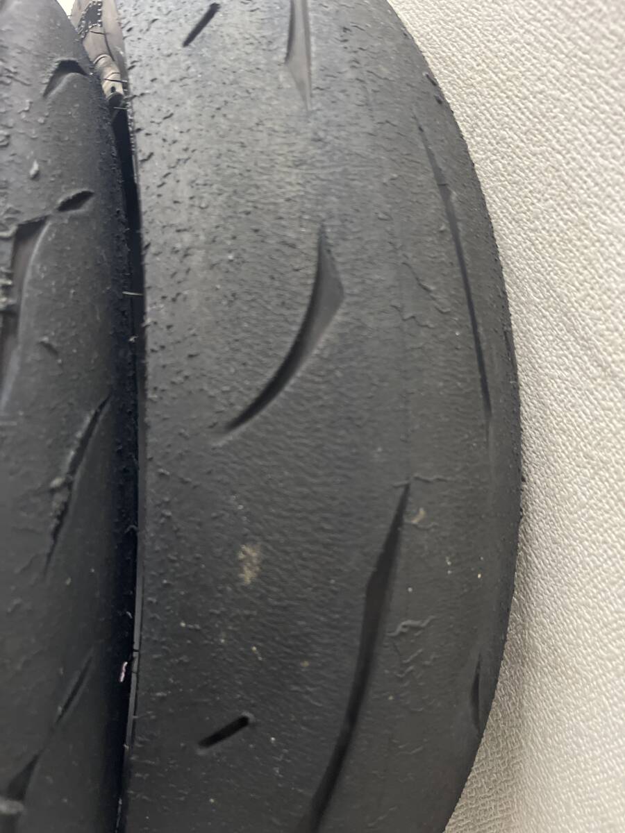 ブリヂストン RS10 110/70R17 140/70R17 中古タイヤ 横浜市都筑区_画像3