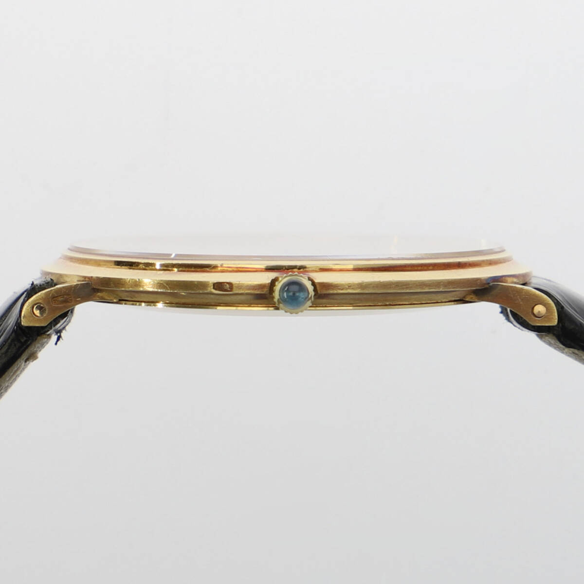 PIAGET ピアジェ 9032 ホワイトダイヤル YG/レザー（クロコ） 手巻き メンズ【132131】_画像3