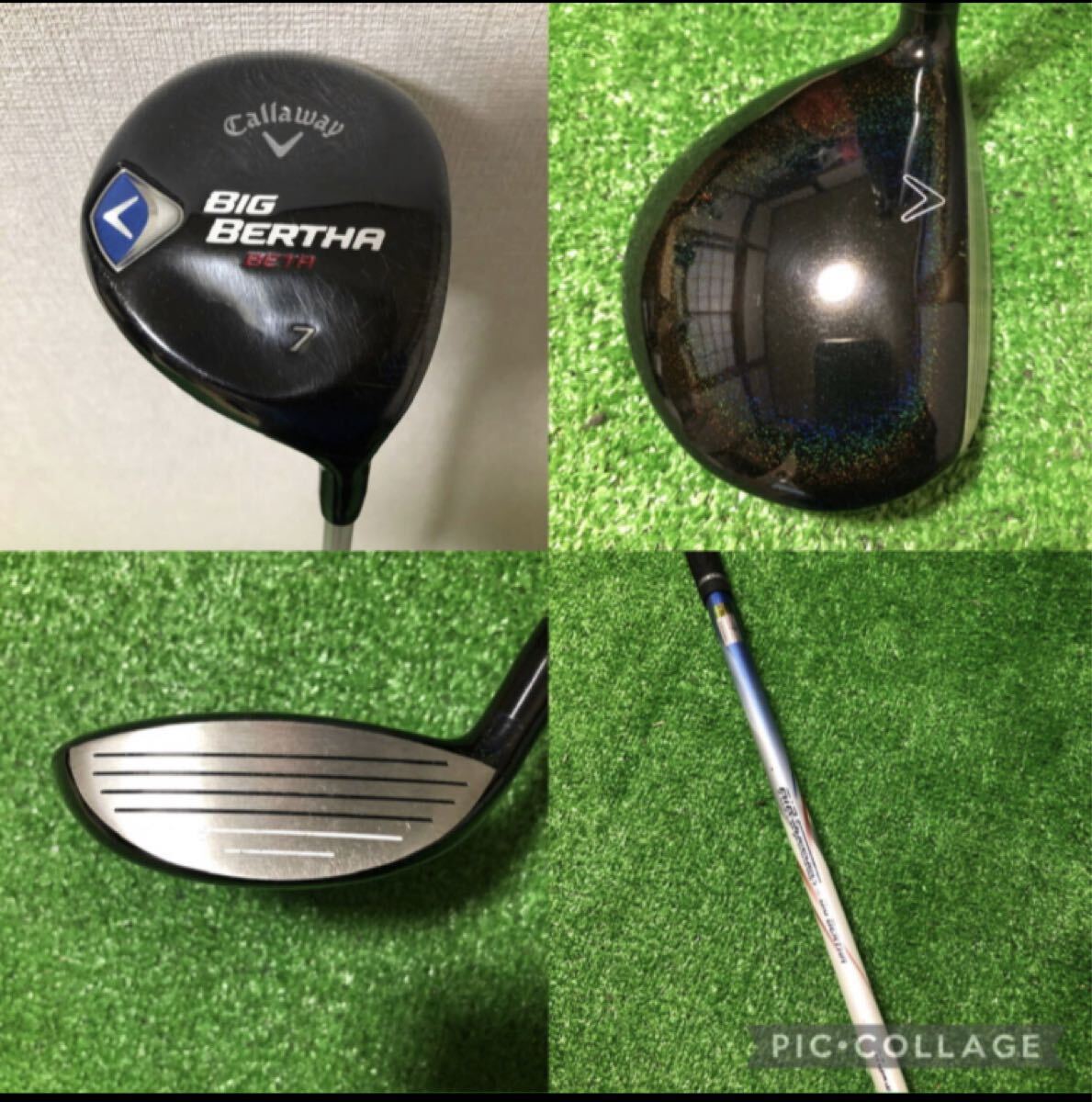 超豪華☆キャロウェイ BiG BERTHA BEAT等 男性用キャロウェイセット キャロウェイ製 キャディバッグ付_画像4