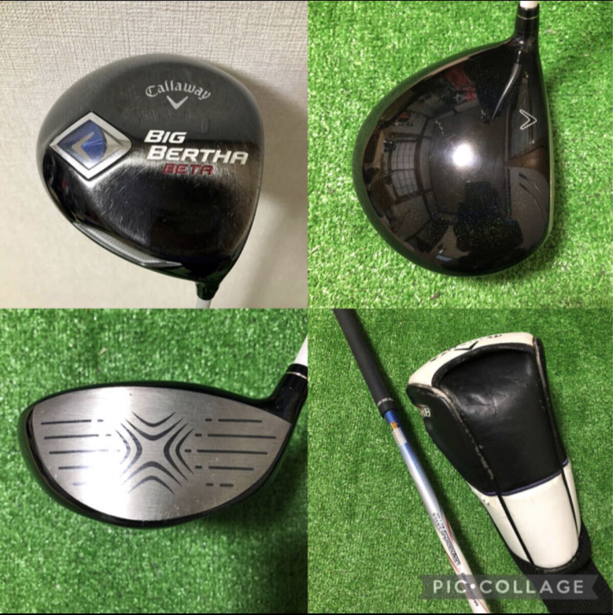 超豪華☆キャロウェイ BiG BERTHA BEAT等 男性用キャロウェイセット キャロウェイ製 キャディバッグ付_画像2