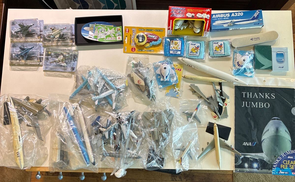 ジャンク ANA JAL プラモデル 飛行機 戦闘機 その他グッズ まとめ売り_画像1