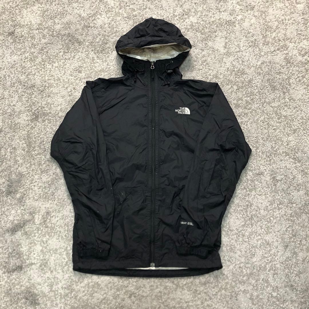 ノースフェイス マウンテンパーカー 黒 ブラック マウンテンジャケット XSサイズ_画像1