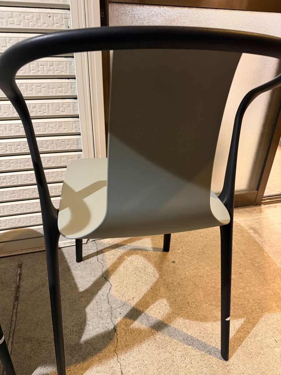 Vitra（ヴィトラ）Belleville Chair（ベルヴィル） ダイニング アーム チェア 2脚セット スタッキング　2_画像5