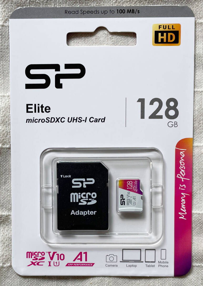【送料無料】microSDXCカード128GB Class10 UHS-1 microSDマイクロSD 高速転送 アダプター タブレット デジカメ スマホメモリーカード_画像1