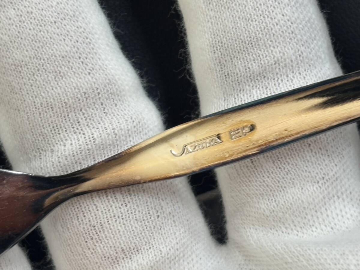 【1円スタート!!お得なセット品!!】VAZUMA スプーン フォーク カラトリー セット 銀製品  スプーン6本 フォーク6本 12本セット_画像7