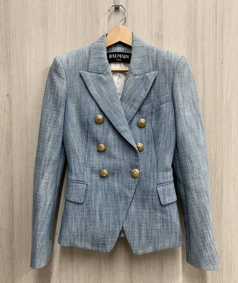 BALMAN バルマン ダブルジャケット 34サイズ レディース_画像1