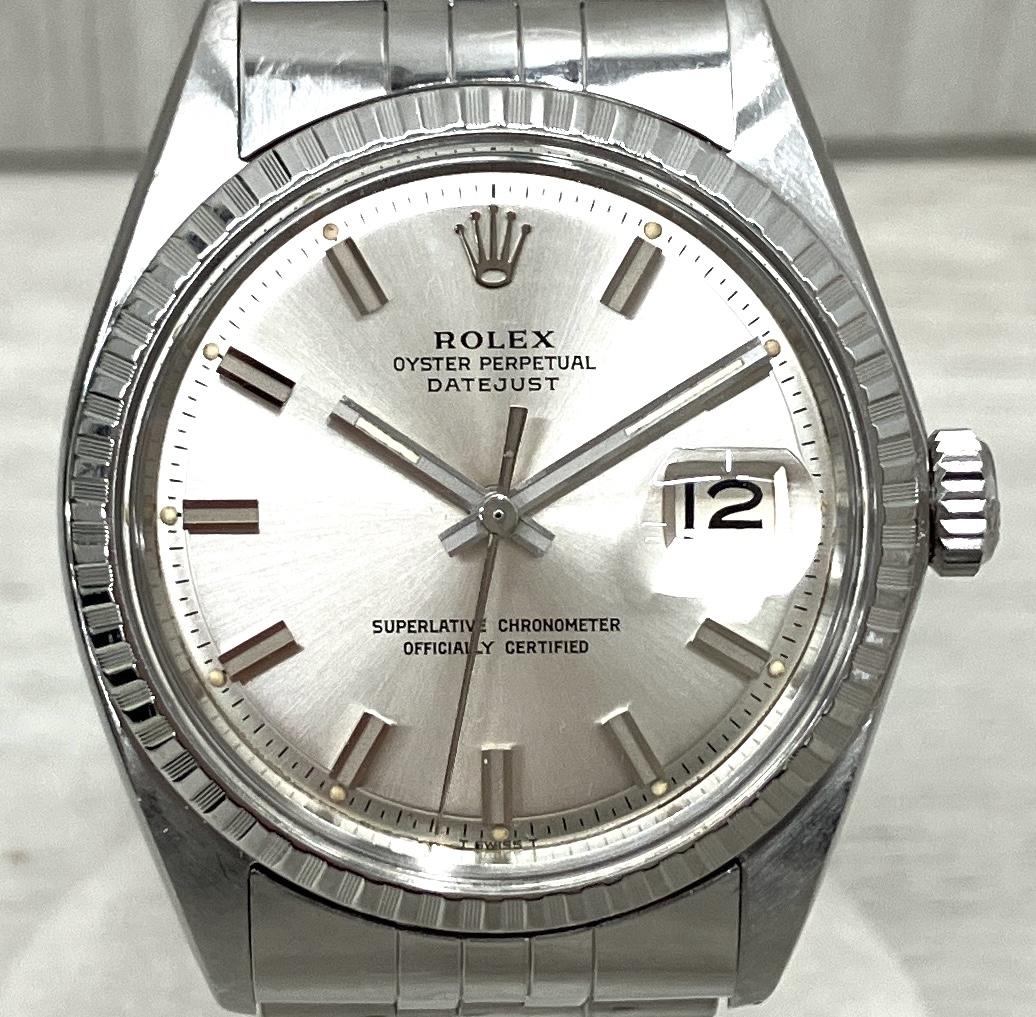 ROLEX ロレックス オイスターパーペチュアル デイトジャスト 1603/951*** シルバー 自動巻き 腕時計【2025/10・OH・風防交換済】_画像1