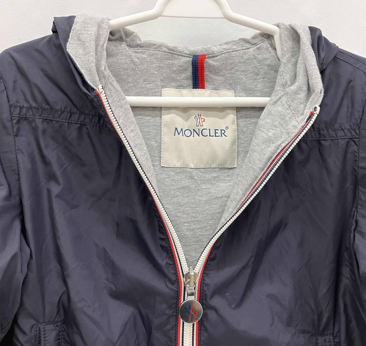 MONCLER モンクレール アウター ネイビー サイズ5Y_画像4