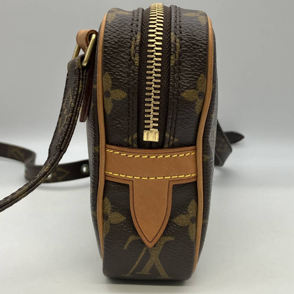 LOUIS VUITTON ルイ・ヴィトン モノグラム M51828 ポシェット・マルリーバンドリエール ショルダーバッグ_画像5