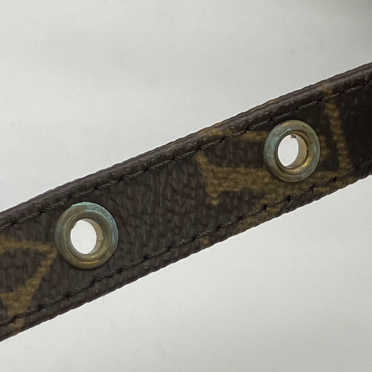 LOUIS VUITTON ルイ・ヴィトン モノグラム M51828 ポシェット・マルリーバンドリエール ショルダーバッグ_画像8