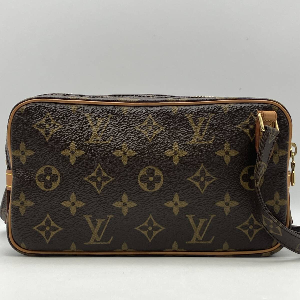 LOUIS VUITTON ルイ・ヴィトン モノグラム M51828 ポシェット・マルリーバンドリエール ショルダーバッグ_画像1