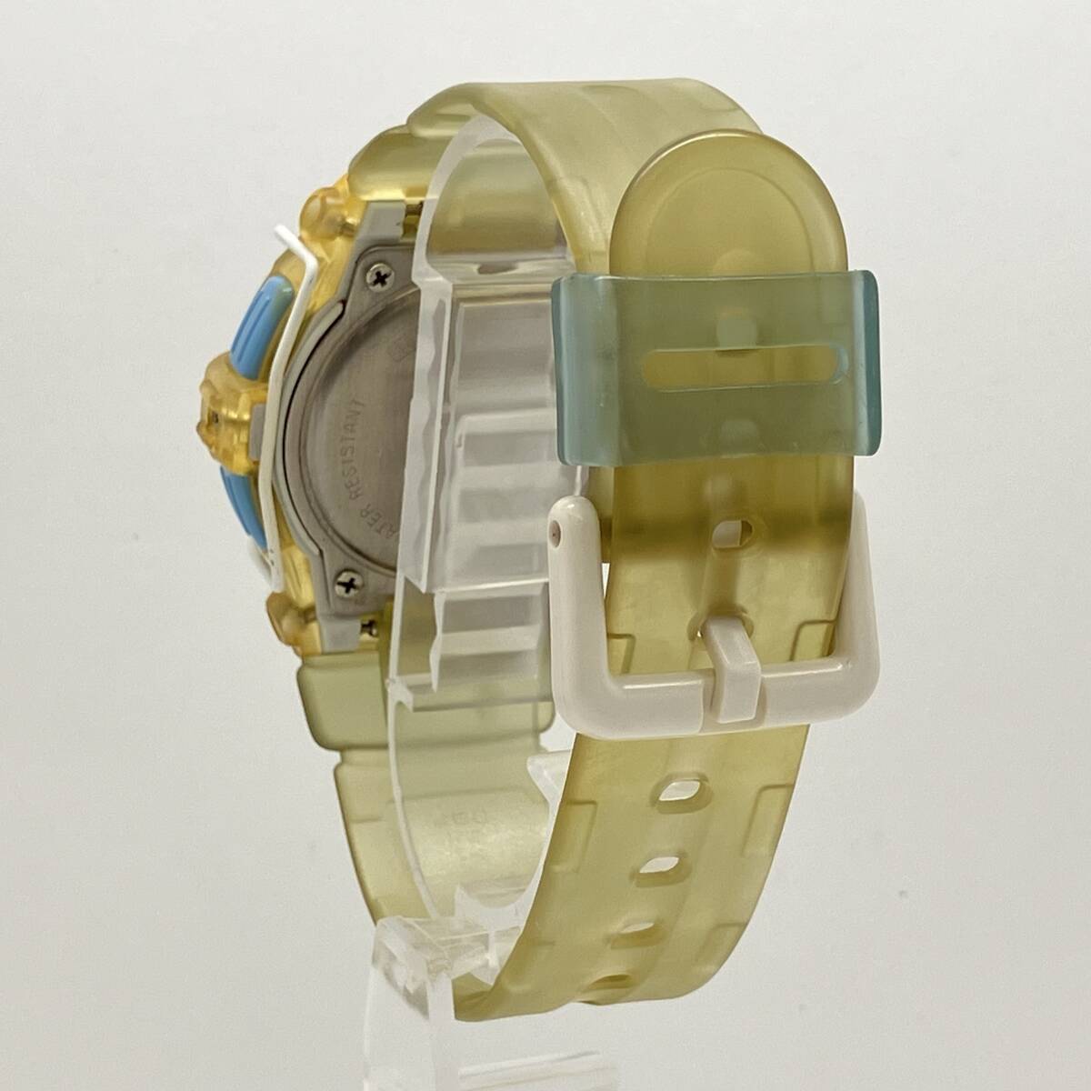 CASIO カシオ Baby-G BGT-100 クォーツ トリッパー イエロー スケルトン レディース 腕時計 本体のみ_画像5