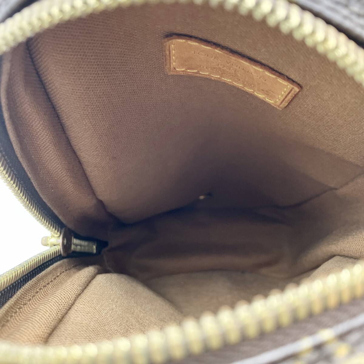 LOUIS VUITTON ルイ・ヴィトン モノグラム M51870 ポシェット・ガンジュ ボディバッグ_画像7