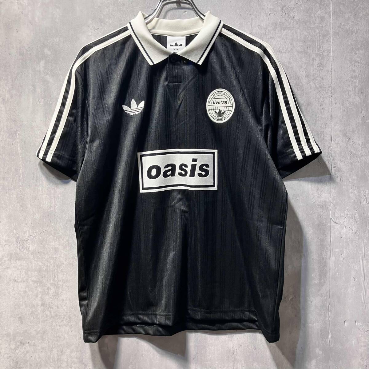 adidas × oasis ツアージャカード ジャージ サイズS 美品 アディダス× オアシス 店舗受取可_画像1