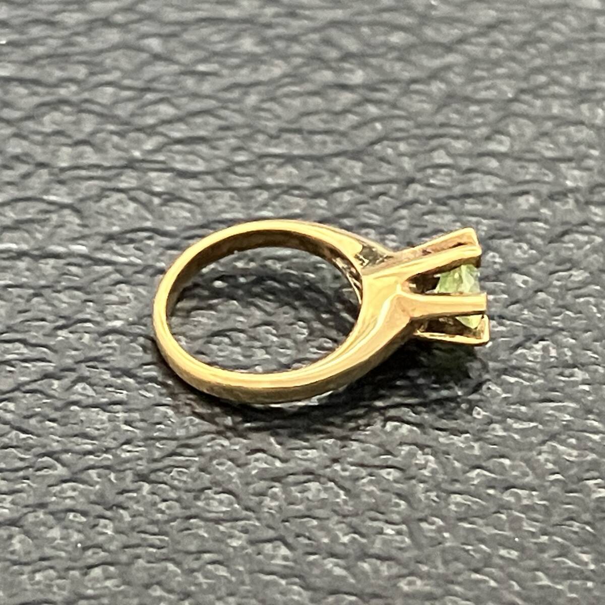 ベビーリング デザイン トップ K18 0.5g 金 イエロー ゴールド 店舗受取可_画像5