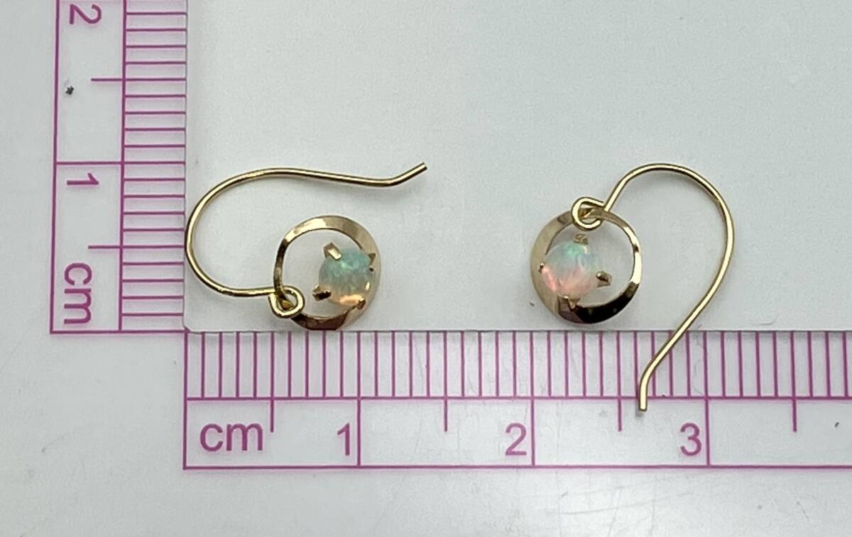 K18 ピアス 0.3g_画像7