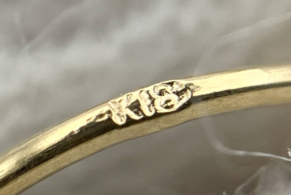 K18 ピアス 0.3g_画像6