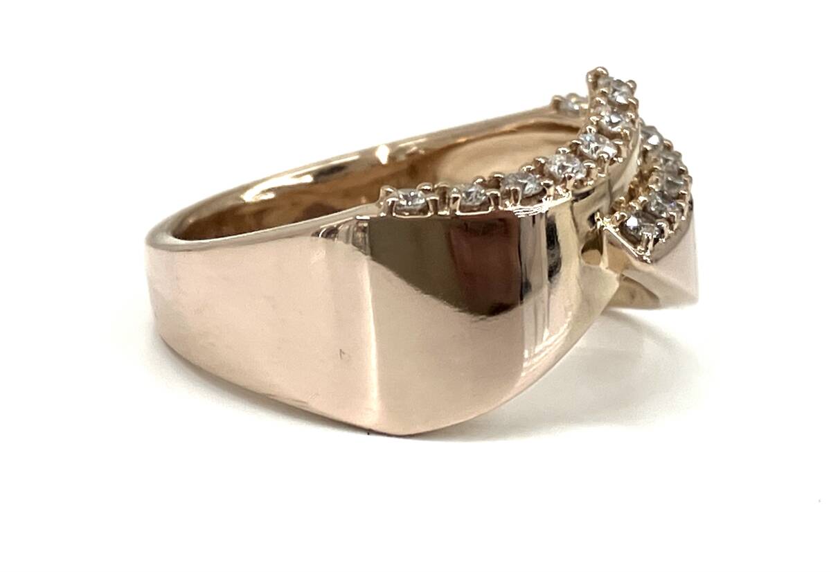 TASAKI 田崎 タサキ K18 18金 SG750 リングサイズ13号 #13 総重量9.0g 貴金属 レディース ブランドアクセサリー_画像4