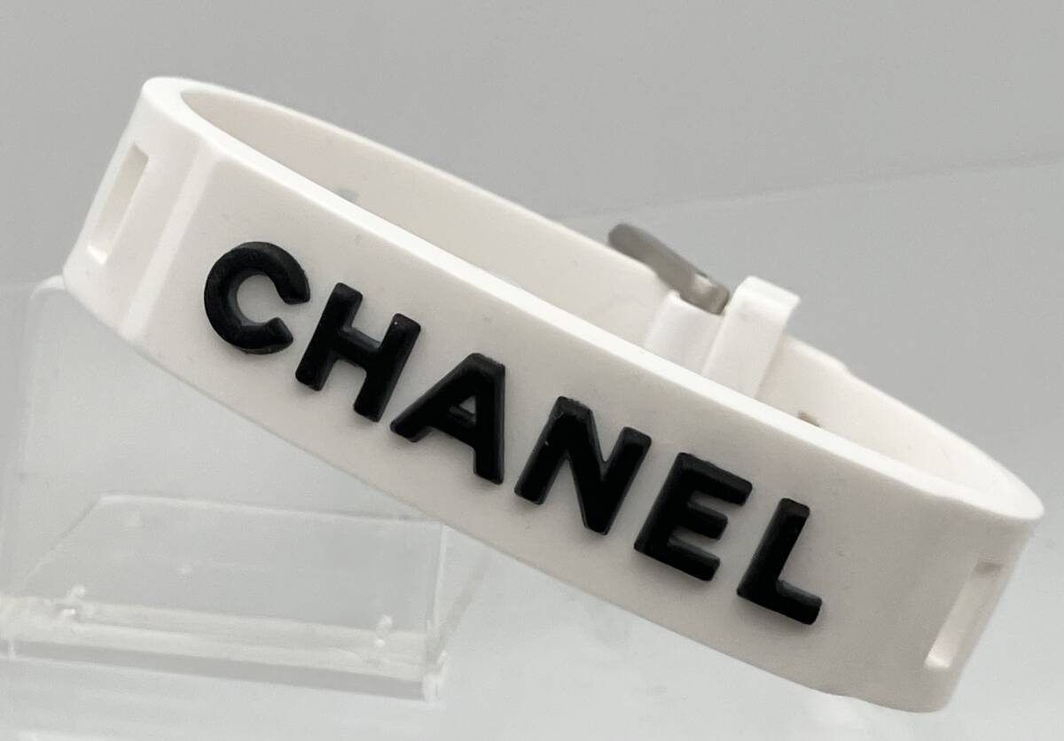 CHANEL シャネル 99P ラバーブレス 約16.5cm ブランドアクセサリー_画像1
